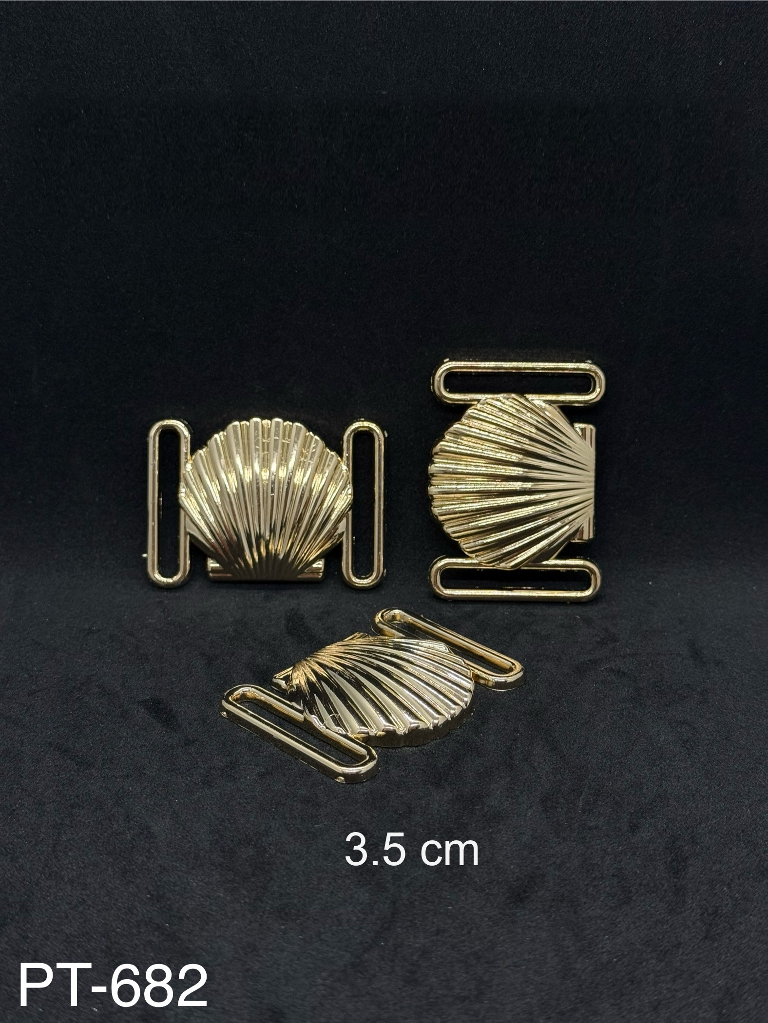 Accessoire Métallisé avec Poignée 3,5 cm
